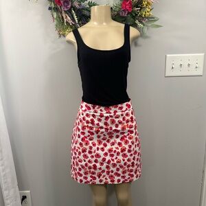 Stretch Floral Skort